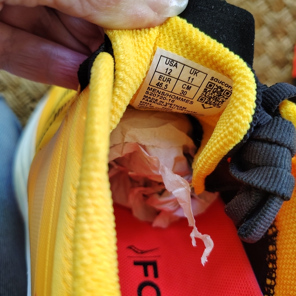 Saucony Tempus Running Shoes Men's Size 12 NWT - Picture 2 of 7